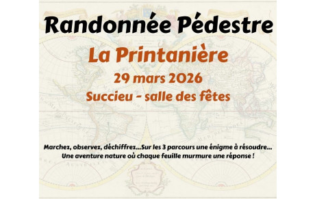 Randonnée à énigmes la Printanière 2026